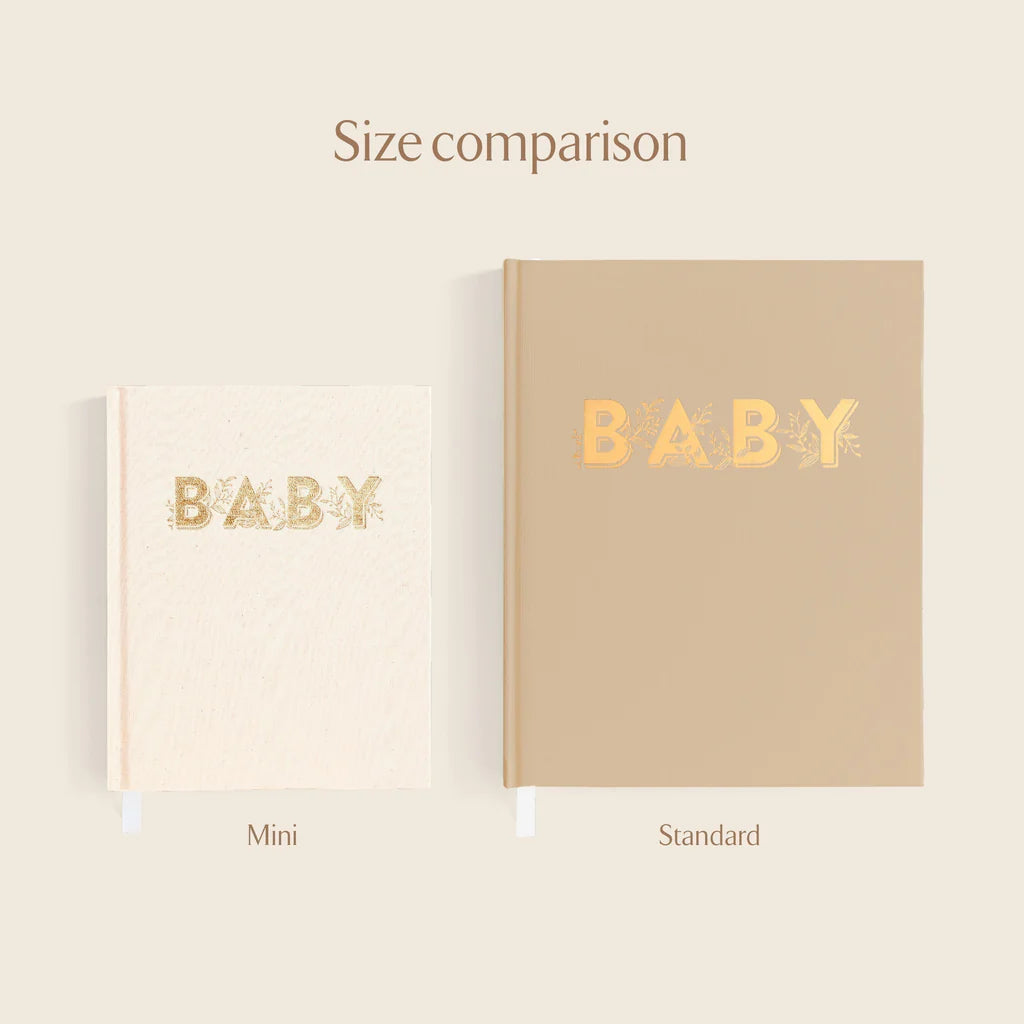 Fox & Fallow Mini Baby Book Oatmeal Boxed