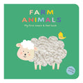 Babys World - Touch and Feel Board Book - Farm Animals