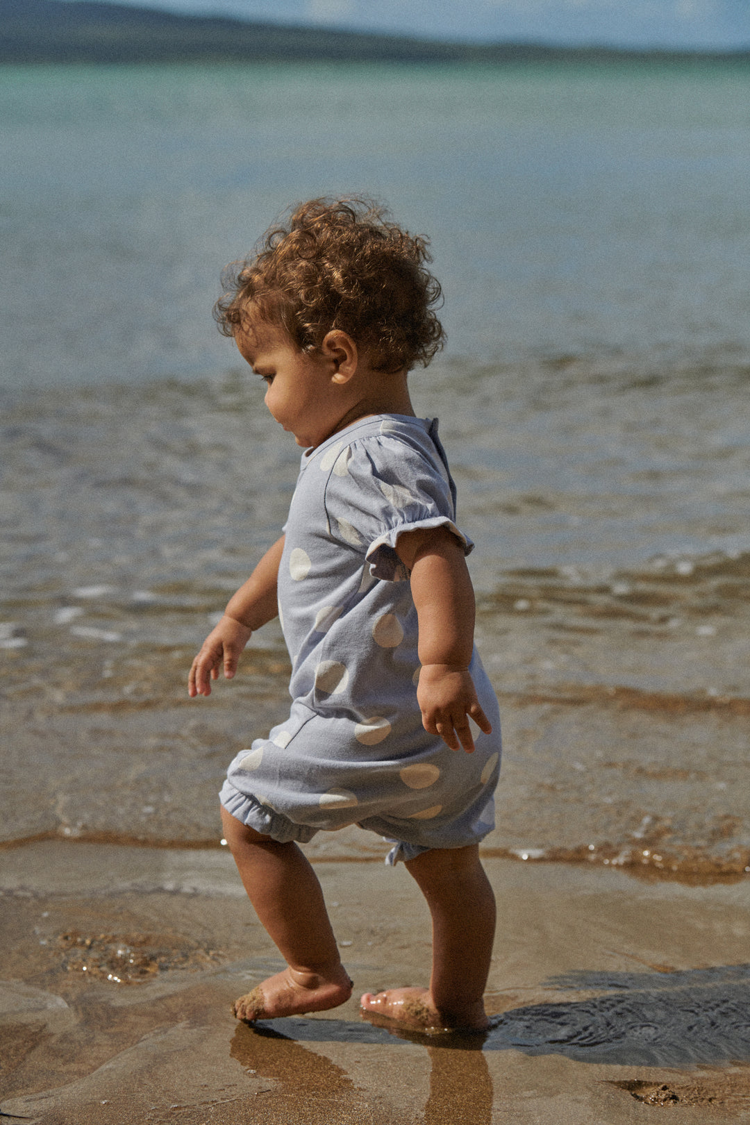 Nature Baby Bubbles Suit - Flossie Polka Dot Print