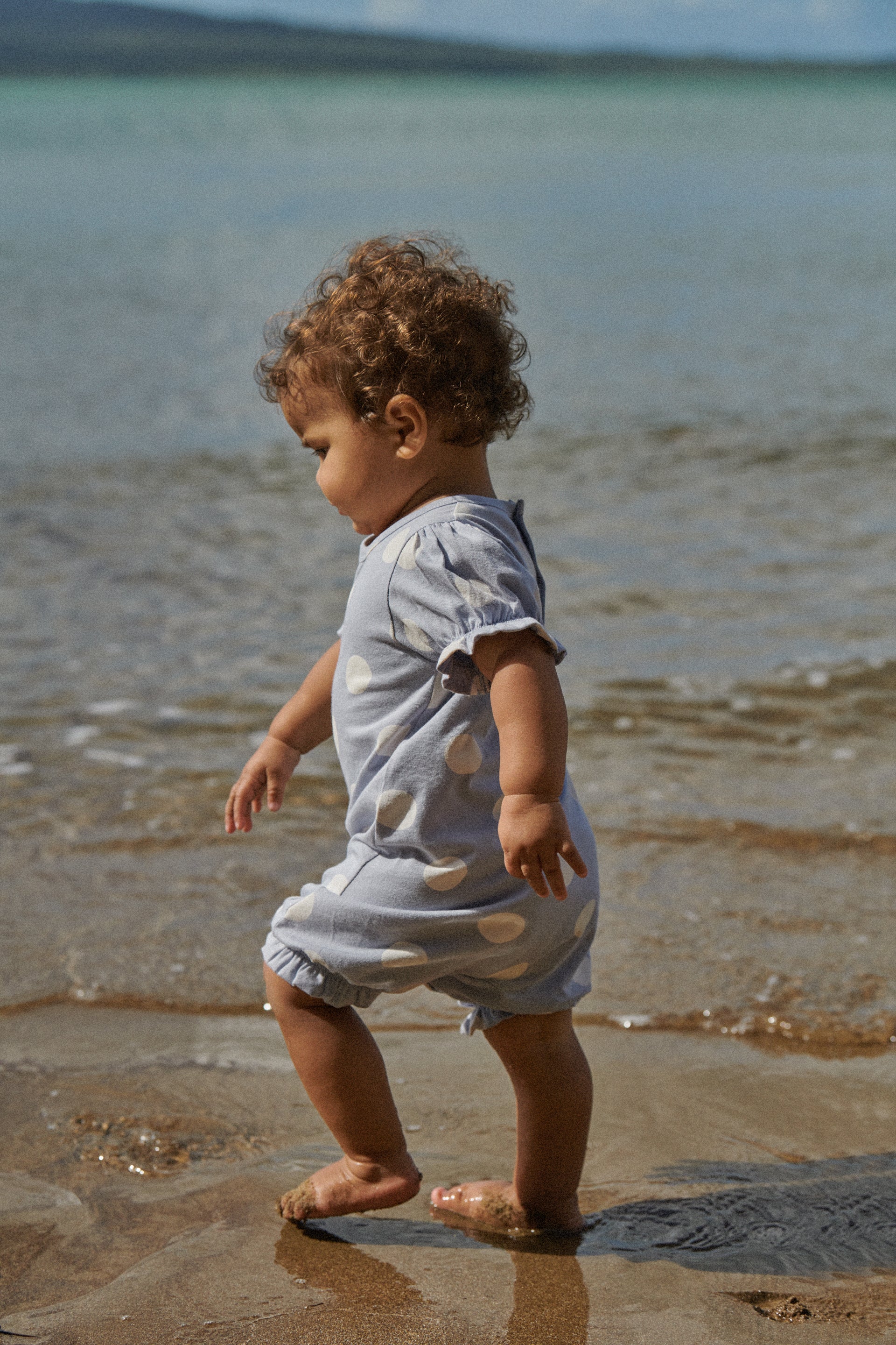 Nature Baby Bubbles Suit - Flossie Polka Dot Print