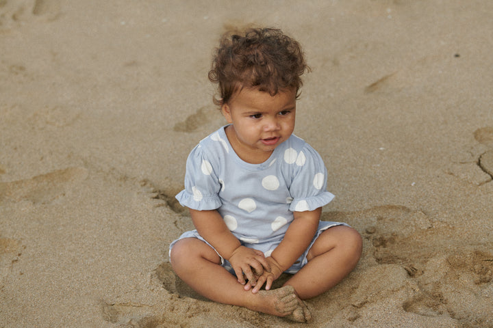 Nature Baby Bubbles Suit - Flossie Polka Dot Print