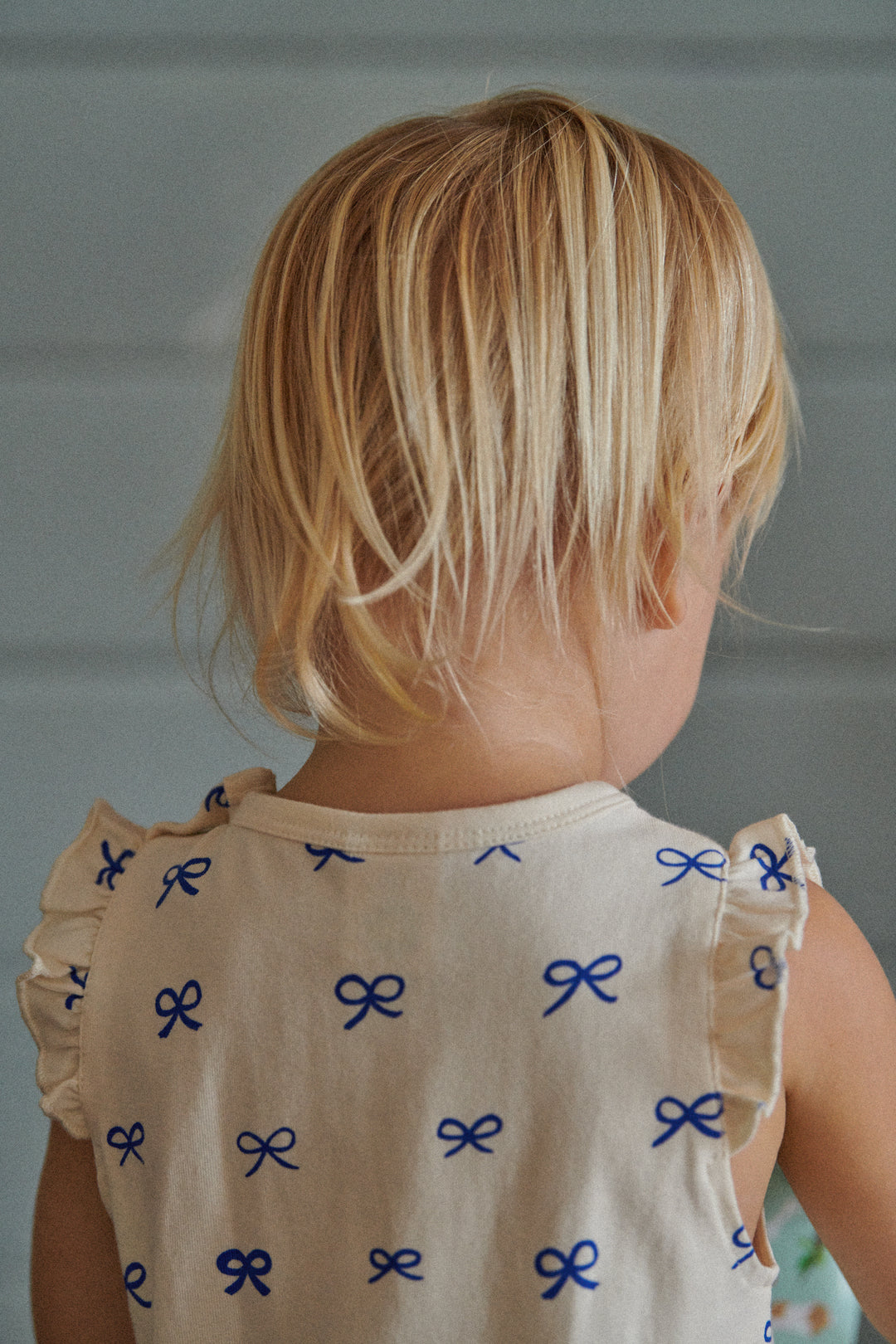 Nature Baby Fleur Tee - Ribbons Print