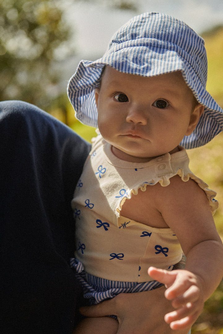 Nature Baby Fleur Bodysuit - Ribbons Print