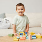 Rattle and Stack Blocks - Deluxe | 24 Pack