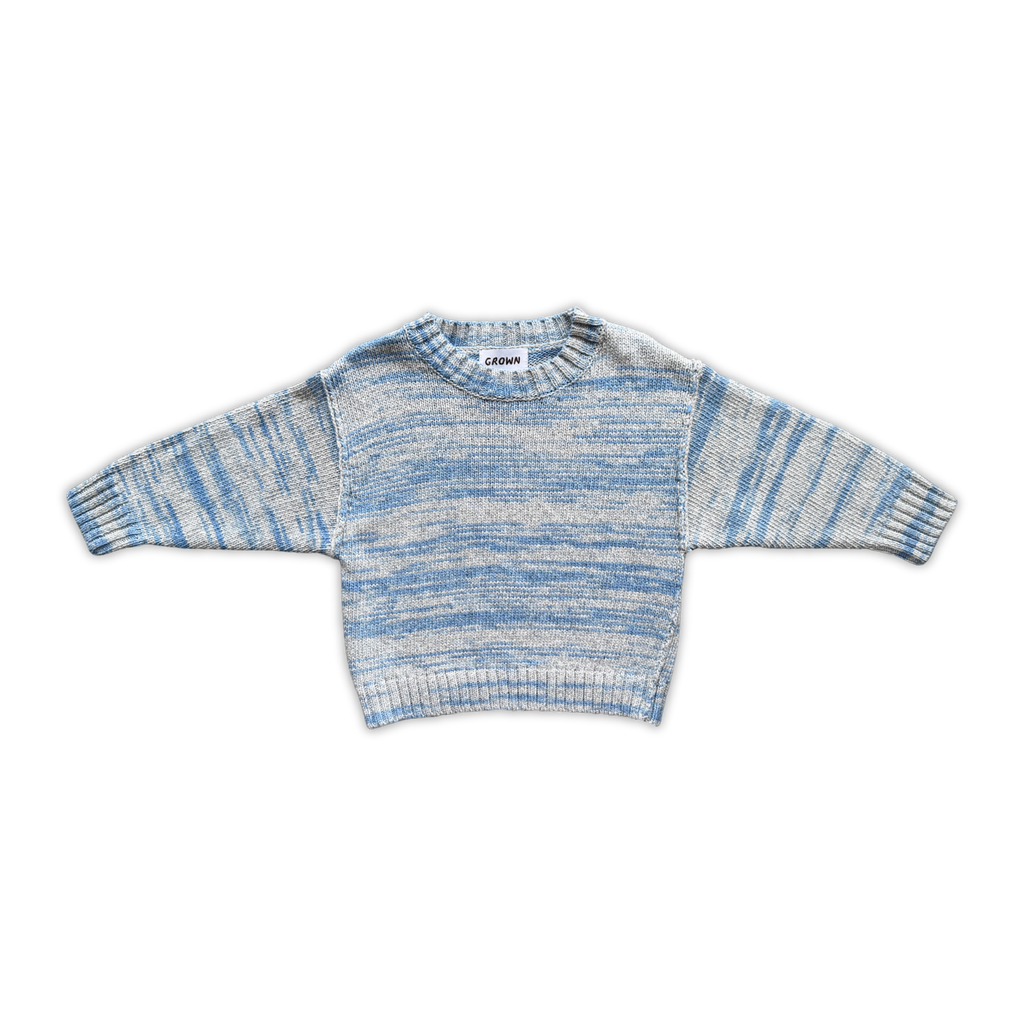 Organic Space Dye Knit Pull Over