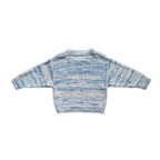 Organic Space Dye Knit Pull Over