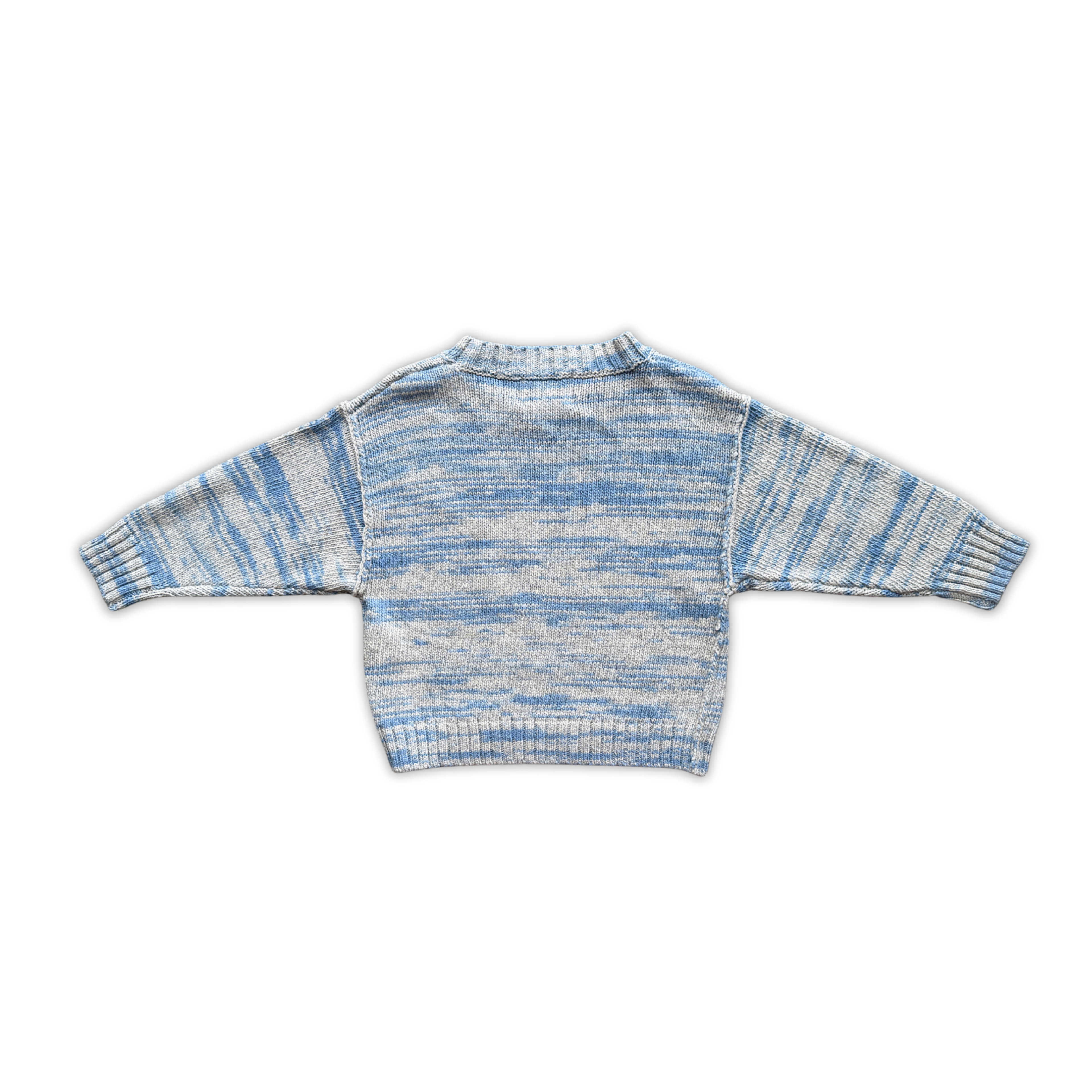 Organic Space Dye Knit Pull Over