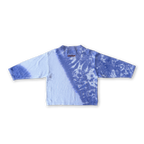 Organic Knitted Tie Dye Longsleeve Tee - Pacific