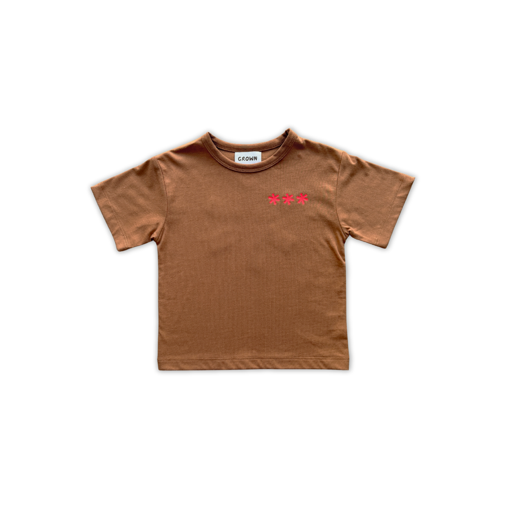 Organic Starlight Tee - Dark Earth