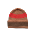 Organic Striped Pixie Knit Beanie - Earth