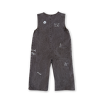 Fishy Business Denim Jumpsuit - Ash