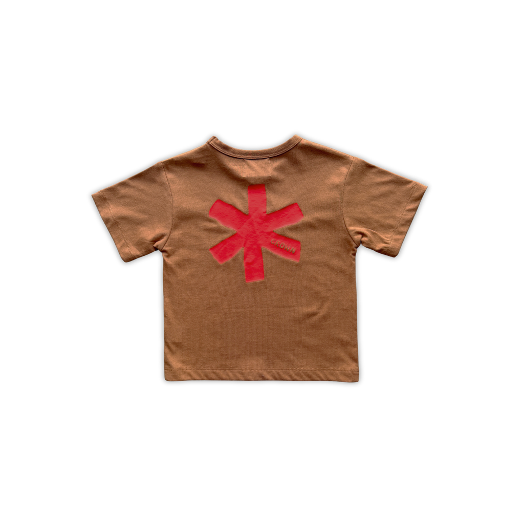 Organic Starlight Tee - Dark Earth
