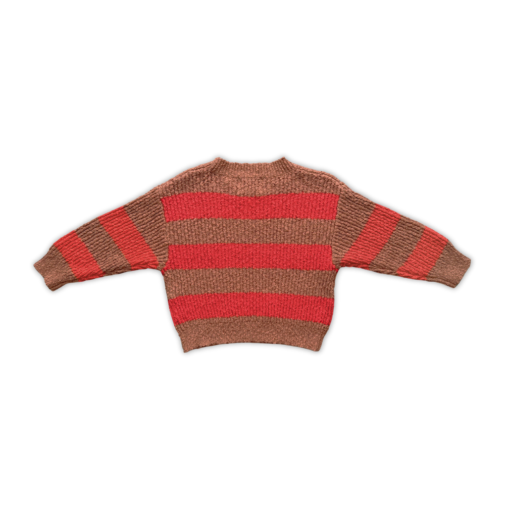 Organic Textured Rib Pull Over - Earth & Sauce