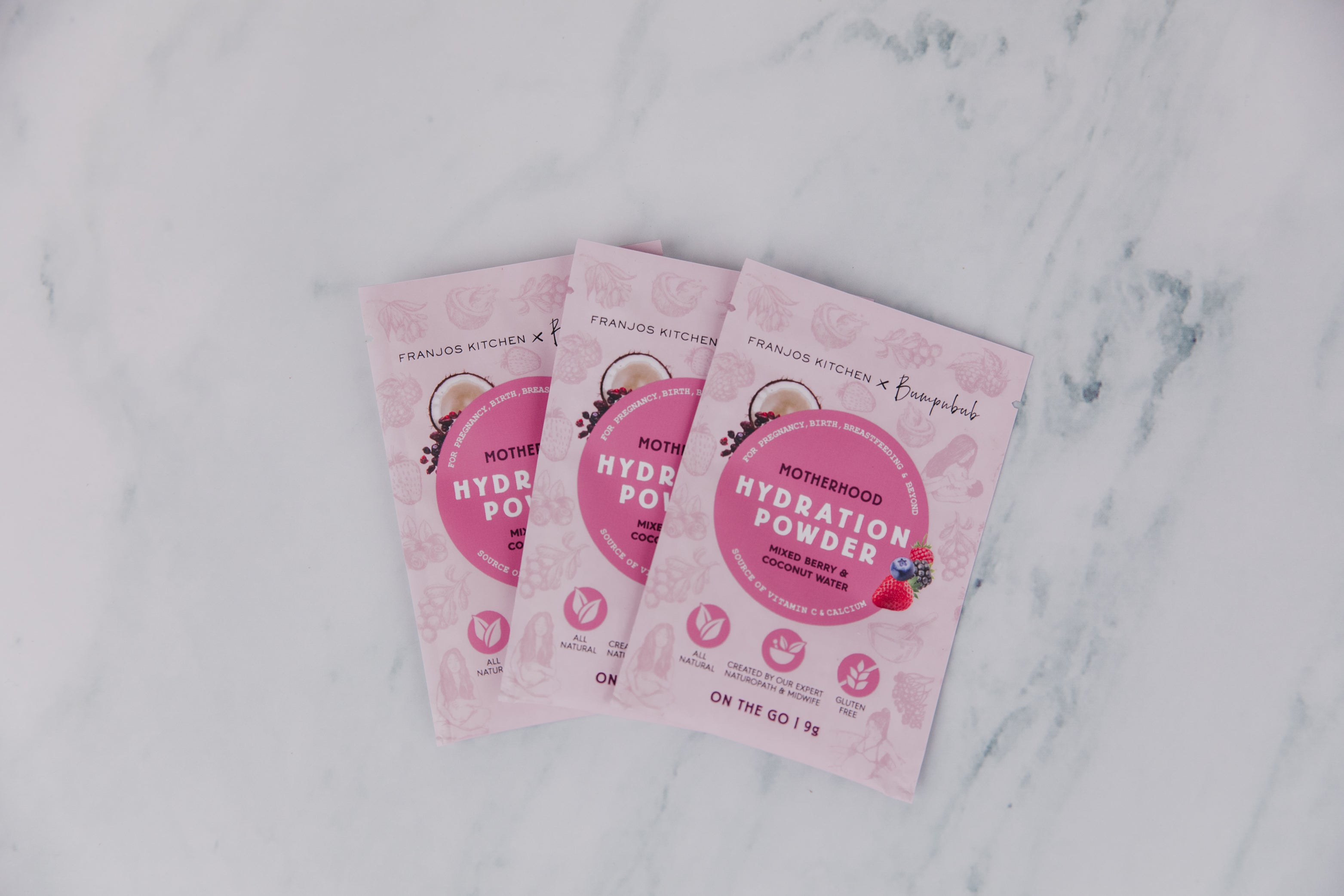 On-the-Go Motherhood Hydration Box - Mixed Berry