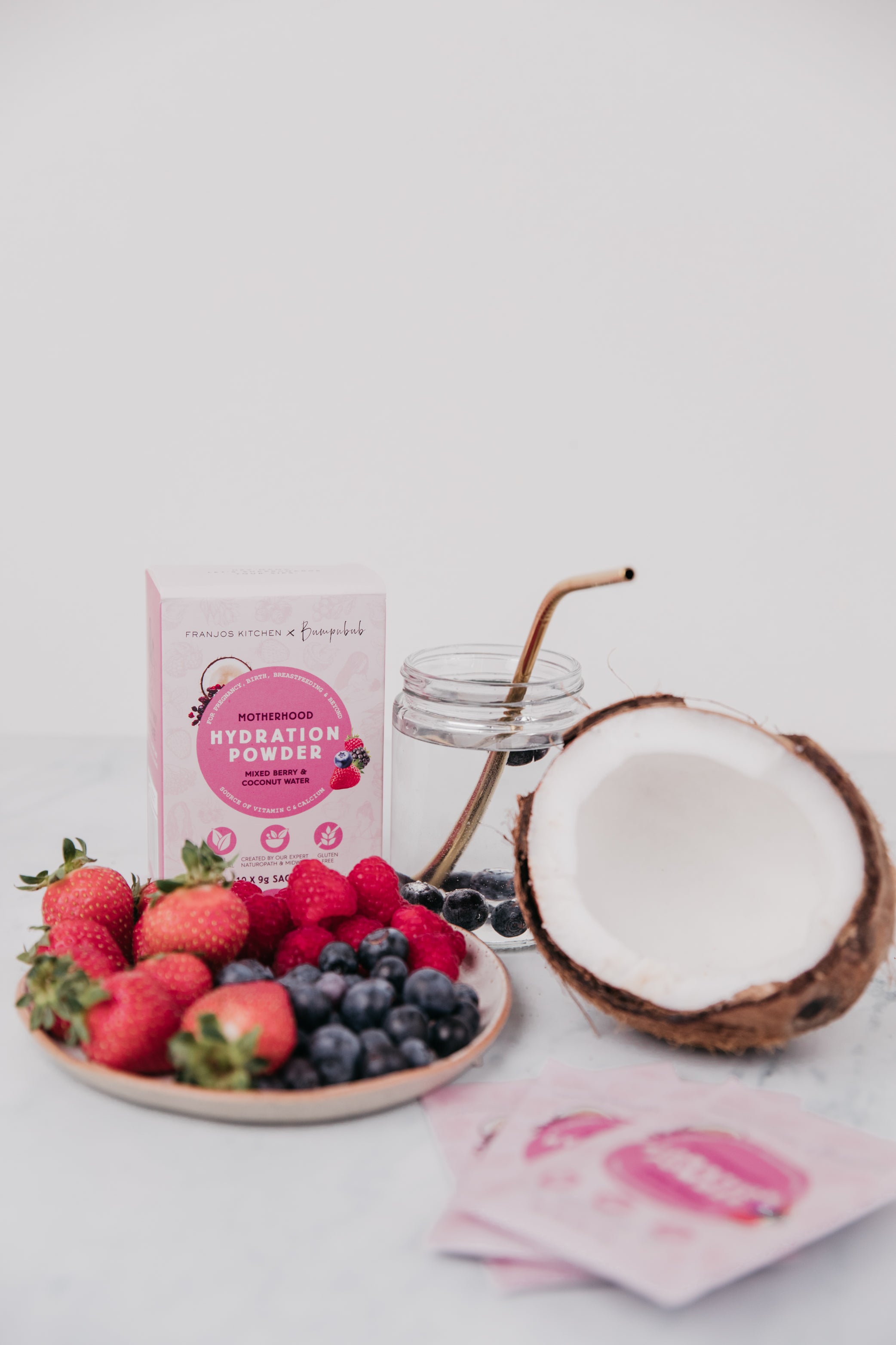 On-the-Go Motherhood Hydration Box - Mixed Berry