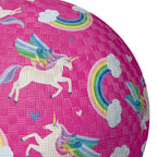 5 Inch Playground Ball - Unicorn Rainbow
