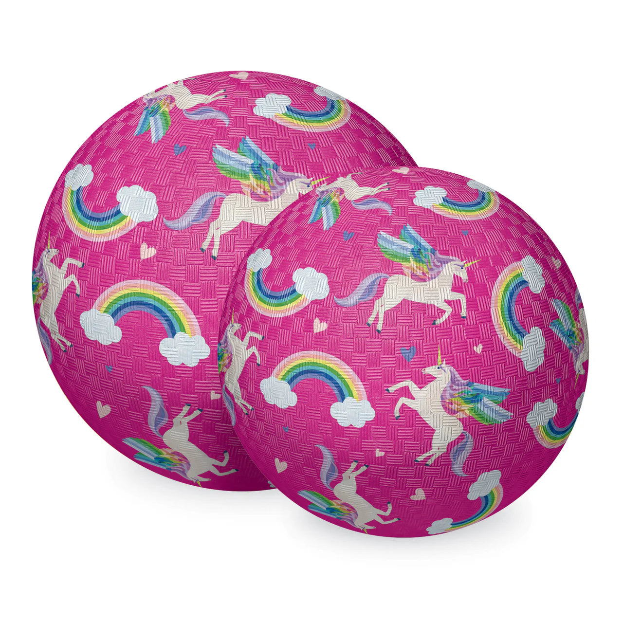 5 Inch Playground Ball - Unicorn Rainbow