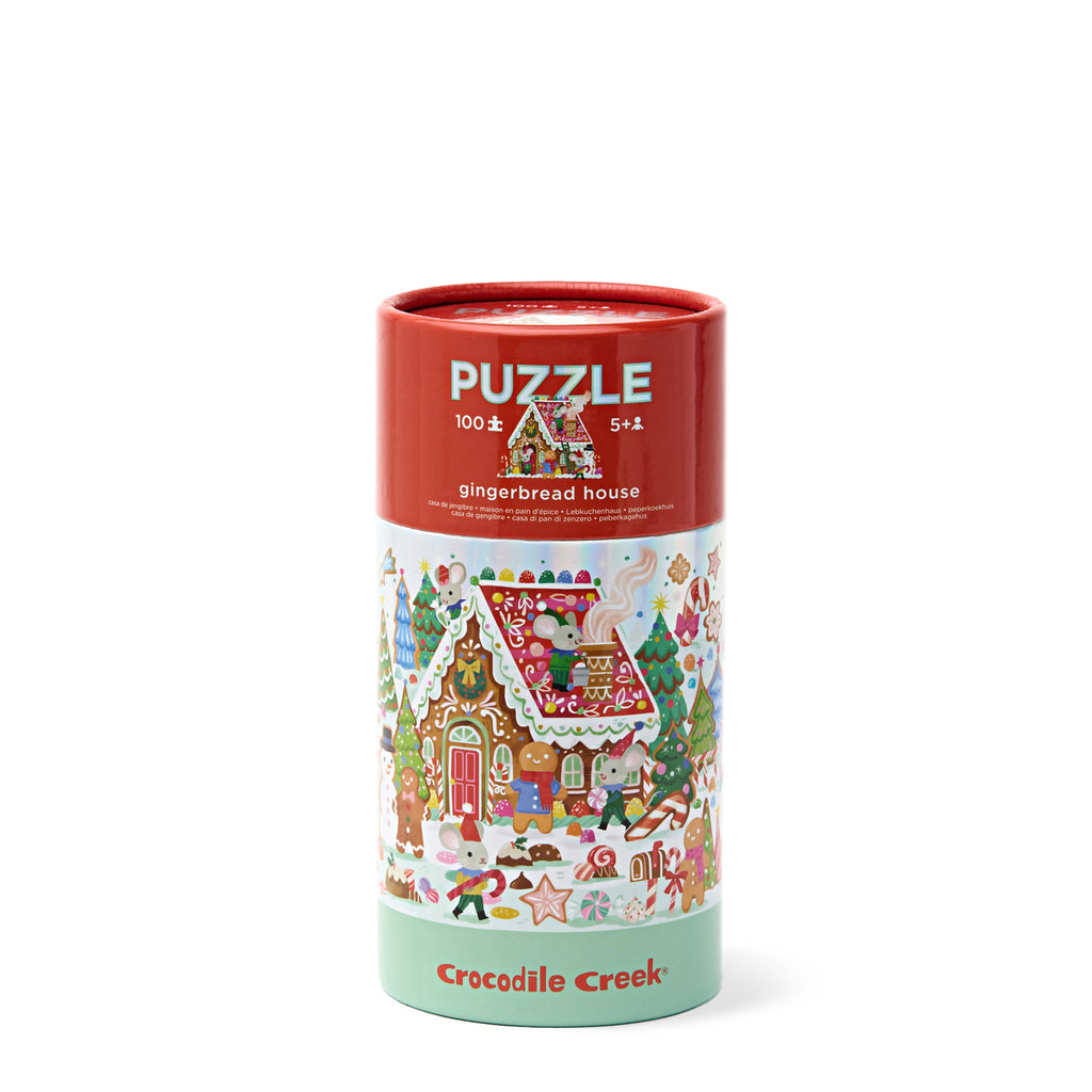 Holographic 100 piece - Gingerbread House