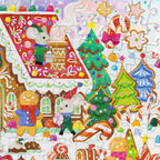 Holographic 100 piece - Gingerbread House
