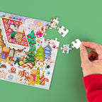 Holographic 100 piece - Gingerbread House