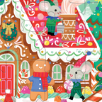 Classic Floor Puzzle 36 piece - Gingerbread House