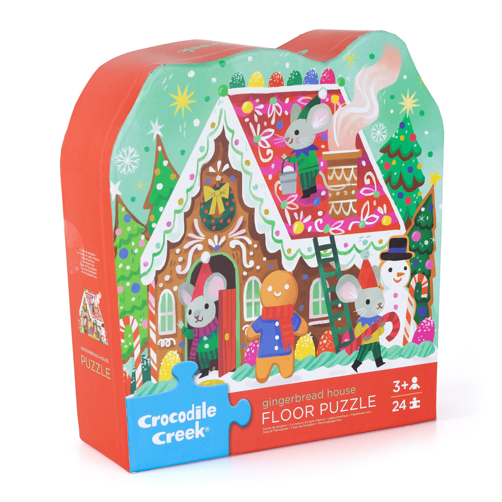 Classic Floor Puzzle 24 piece - Gingerbread House