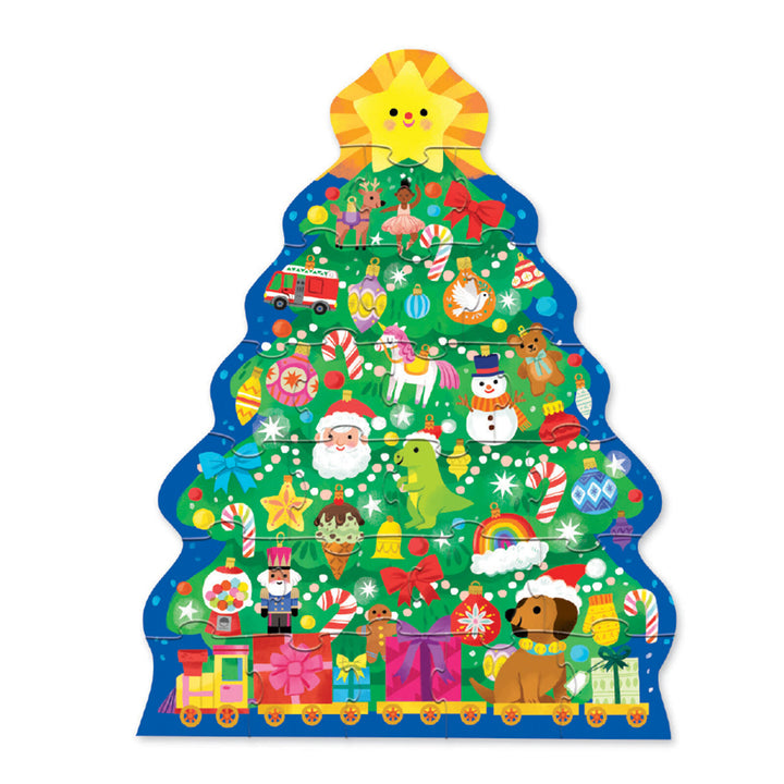 Classic Floor Puzzle 24 pc - Christmas Tree