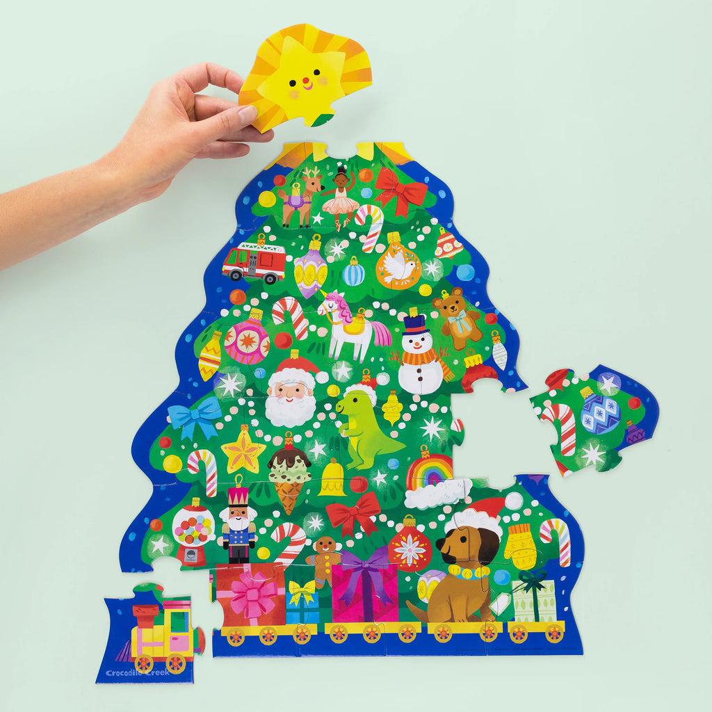 Classic Floor Puzzle 24 piece - Christmas Tree