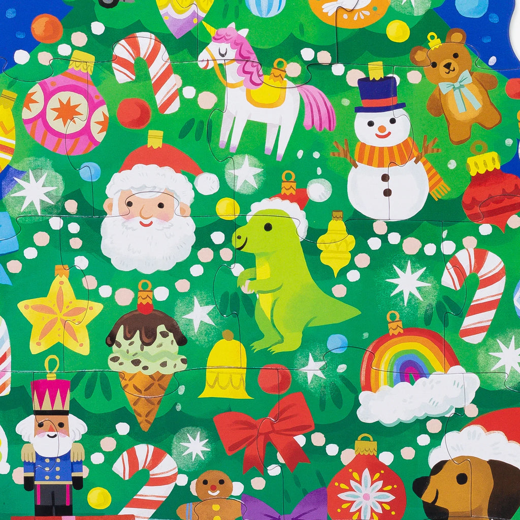 Classic Floor Puzzle 24 piece - Christmas Tree