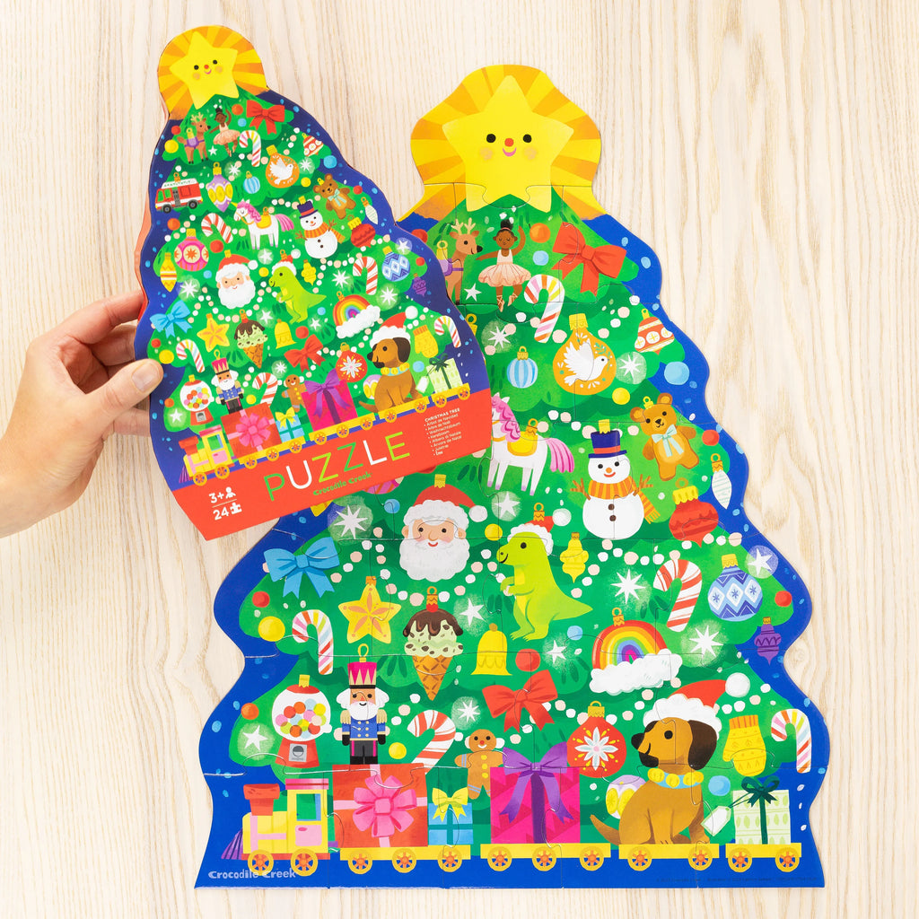 Classic Floor Puzzle 24 piece - Christmas Tree
