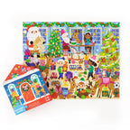 Flat House Puzzle 50 piece - Santas Workshop
