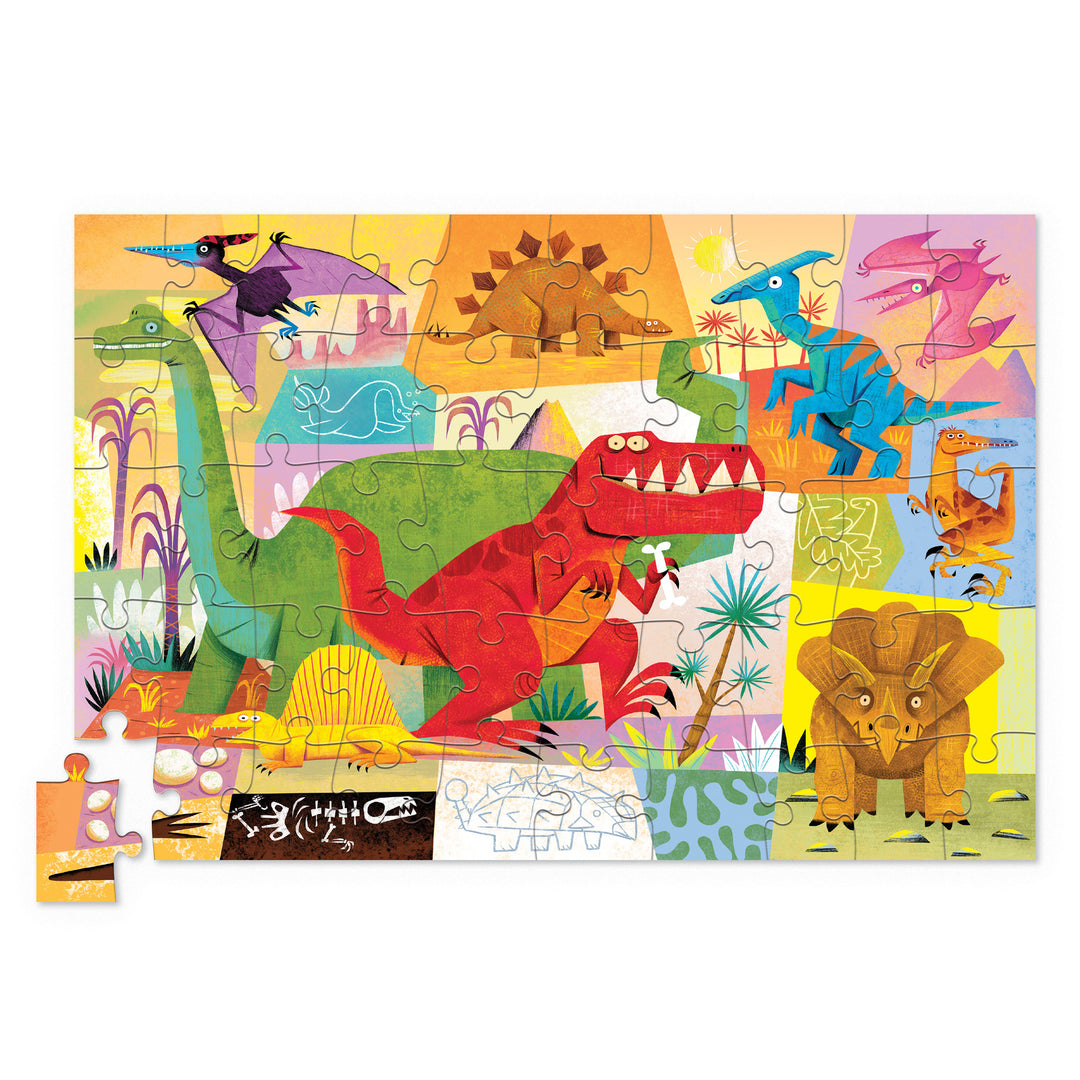 Mini Tin Puzzle 50 Piece - Dino World