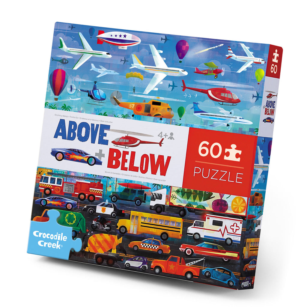 Above and Below 60 Piece - Things that Go