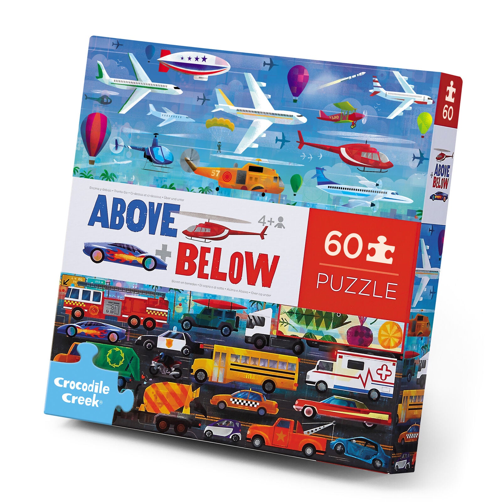 Above & Below 60 Piece - Things that Go