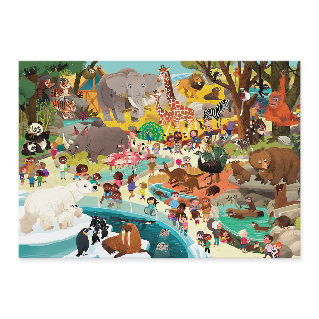 Day at the Museum Puzzle 60 Piece - Zoo