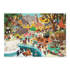Day at the Museum Puzzle 60 Piece - Zoo