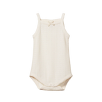 Camisole Bodysuit Pointelle - Natural