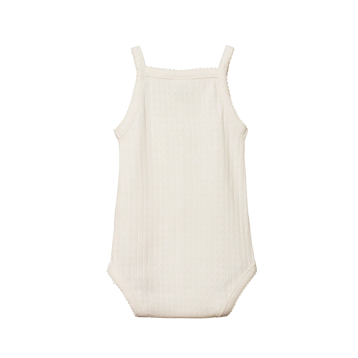Camisole Bodysuit Pointelle - Natural