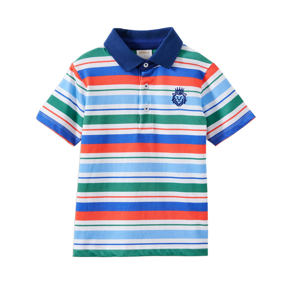 PRE-ORDER - Club Stripe Polo Shirt