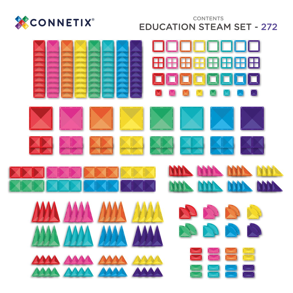 Connetix Education STEAM - 272 Piece