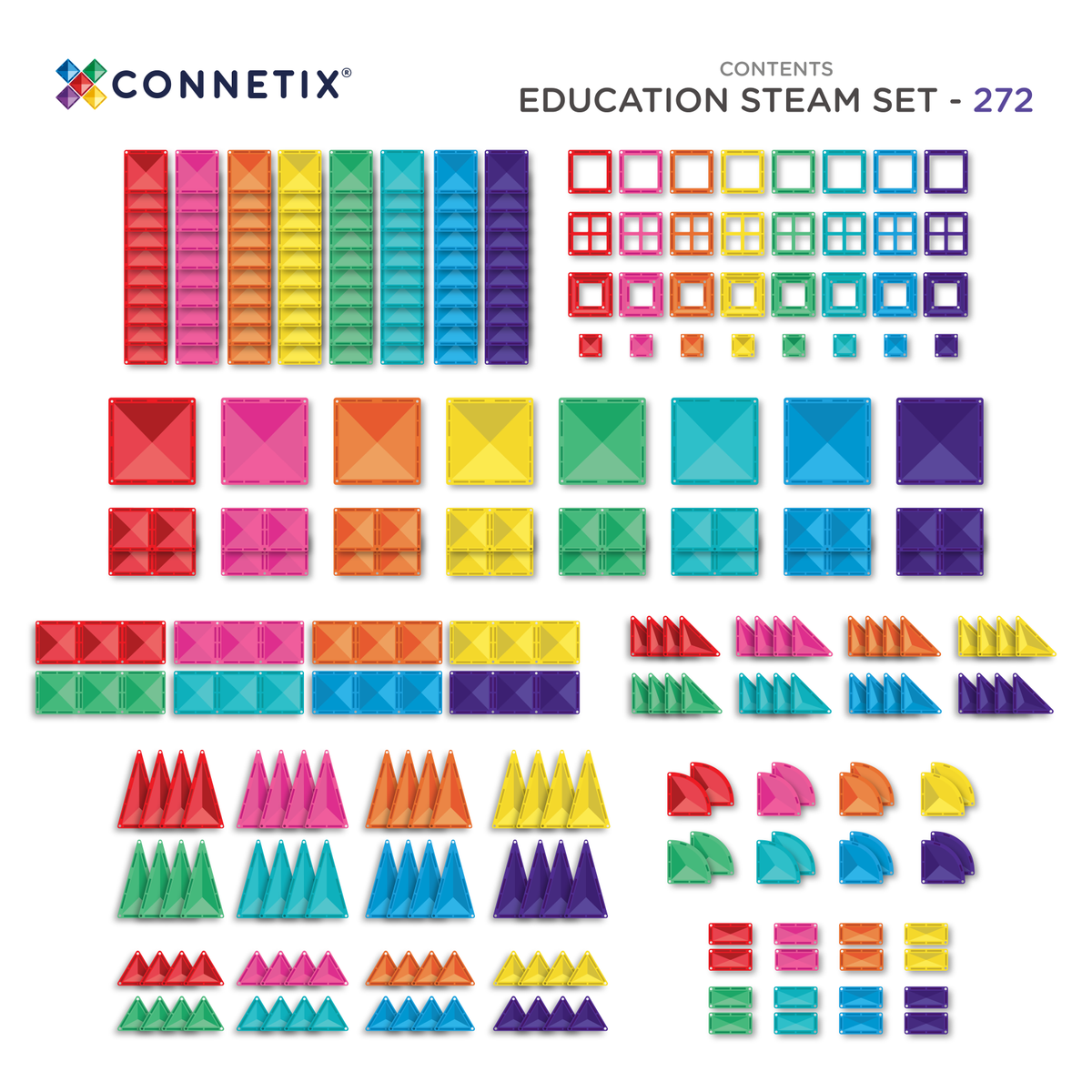 Connetix Education STEAM - 272 Piece