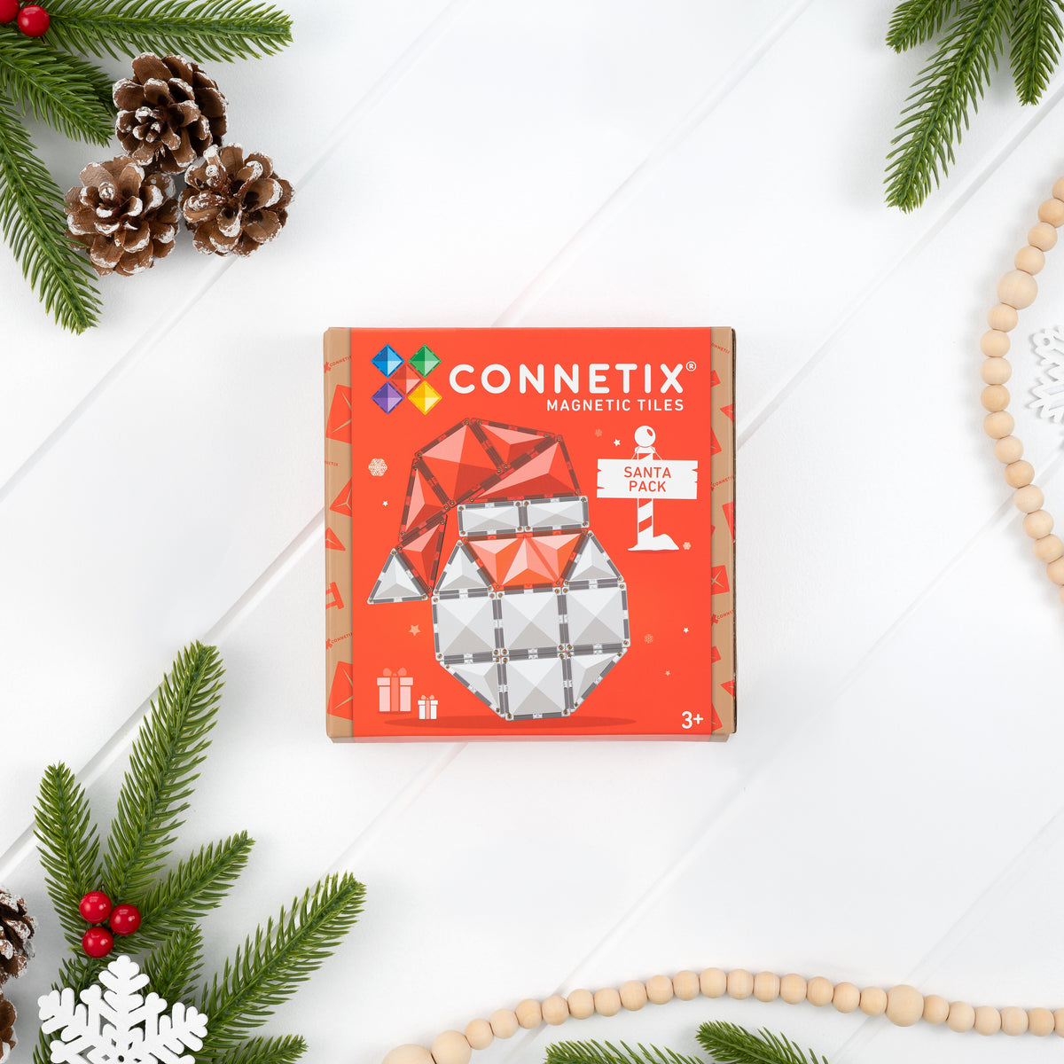 Connetix Christmas Santa Pack 17 Piece