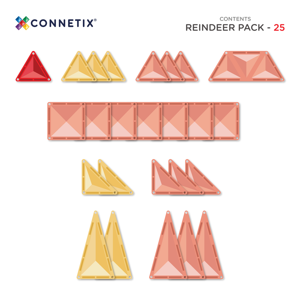 Connetix Reindeer Pack 25 Piece
