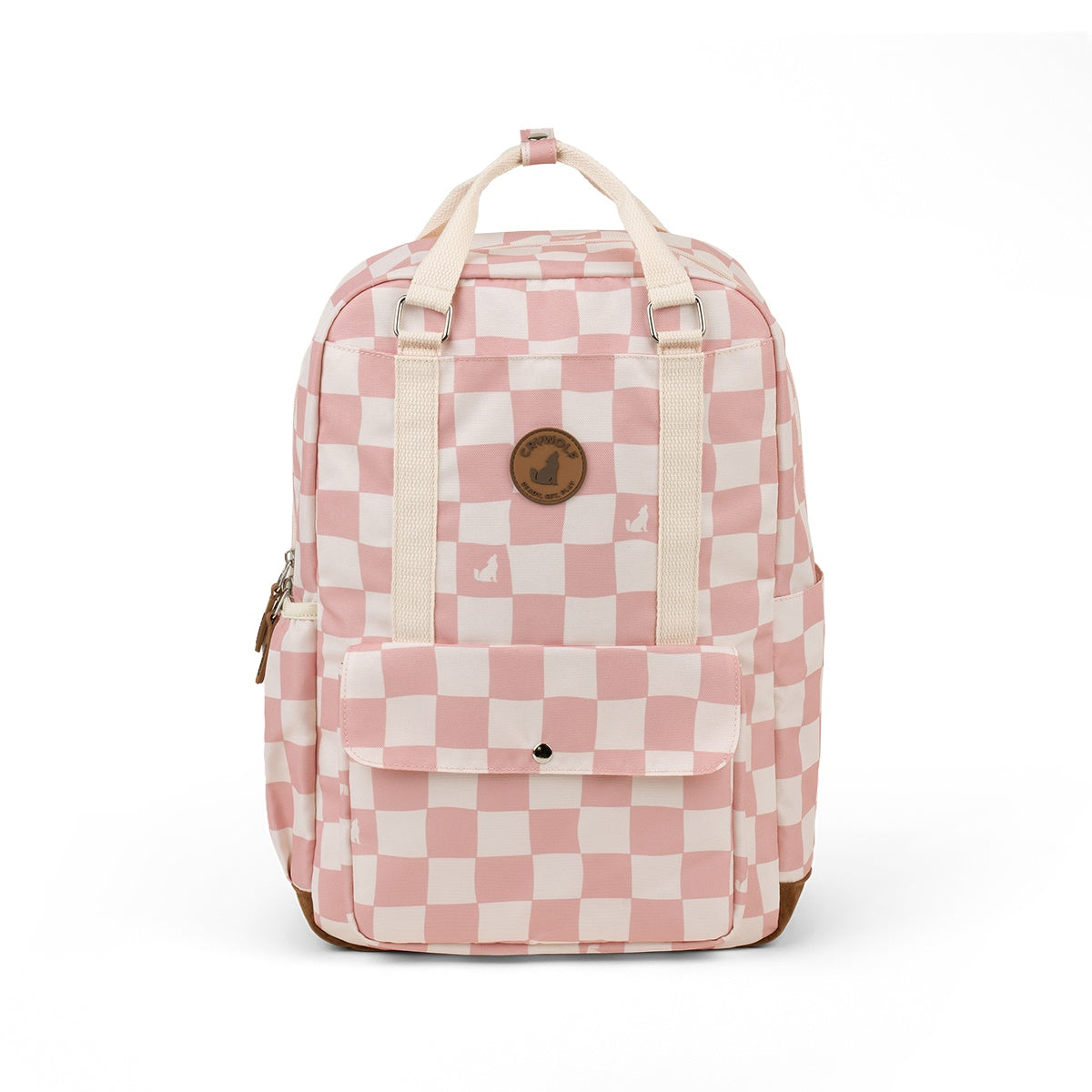 Knapsack Pink Check