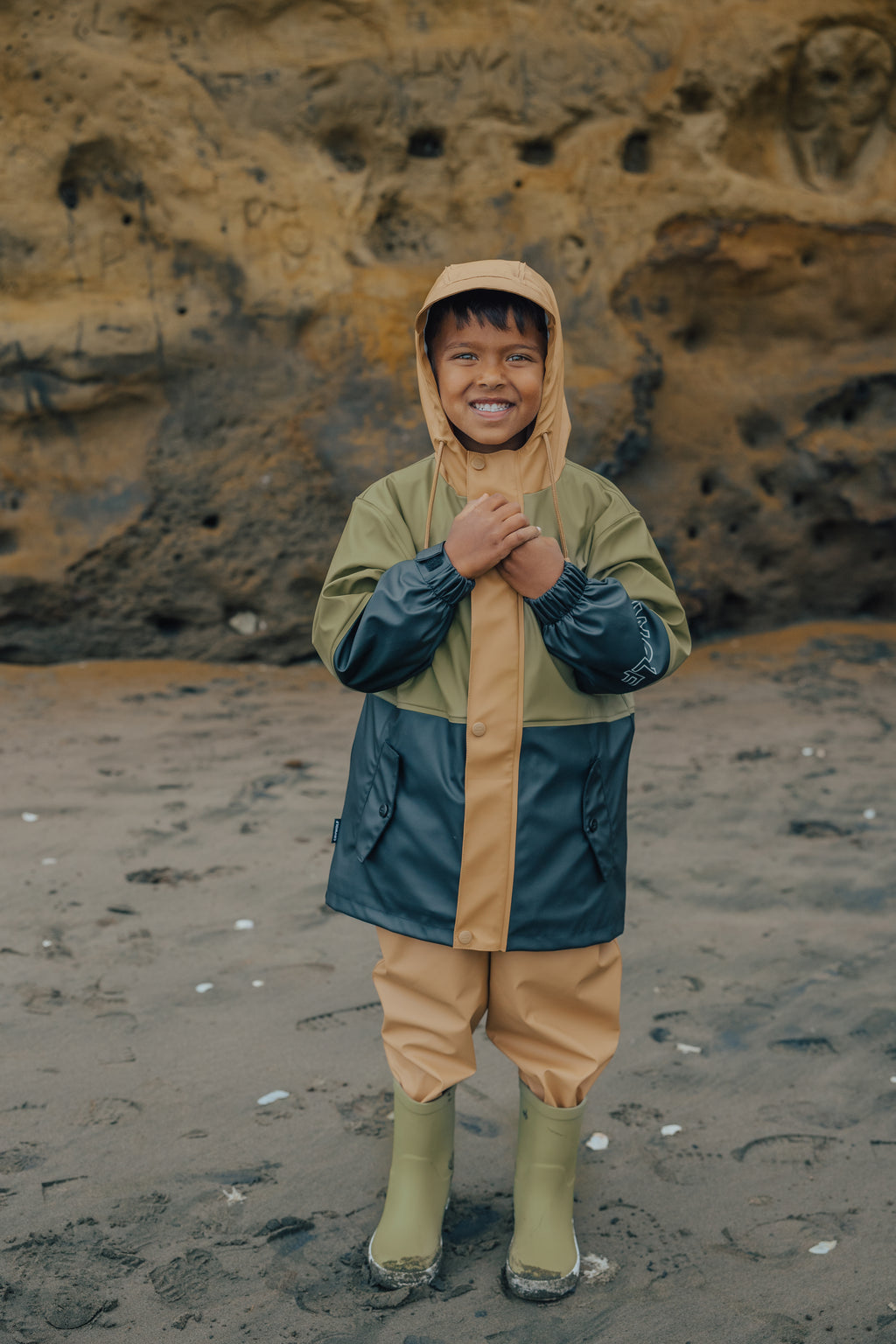 Crywolf Explorer Jacket -  Fern Colourblock