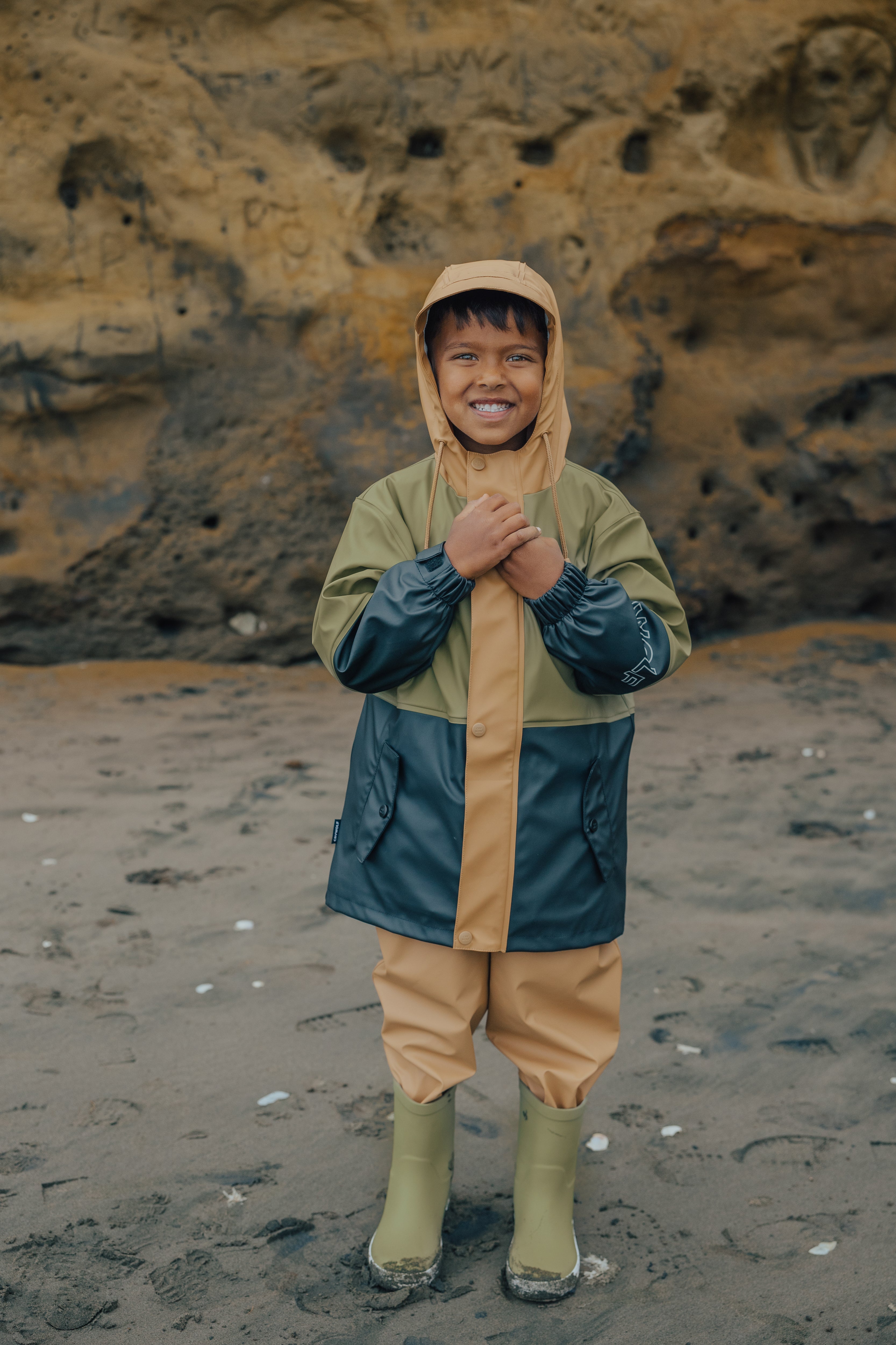 Crywolf Explorer Jacket -  Fern Colourblock