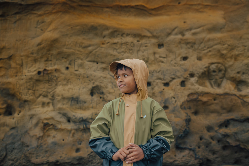 Crywolf Explorer Jacket -  Fern Colourblock