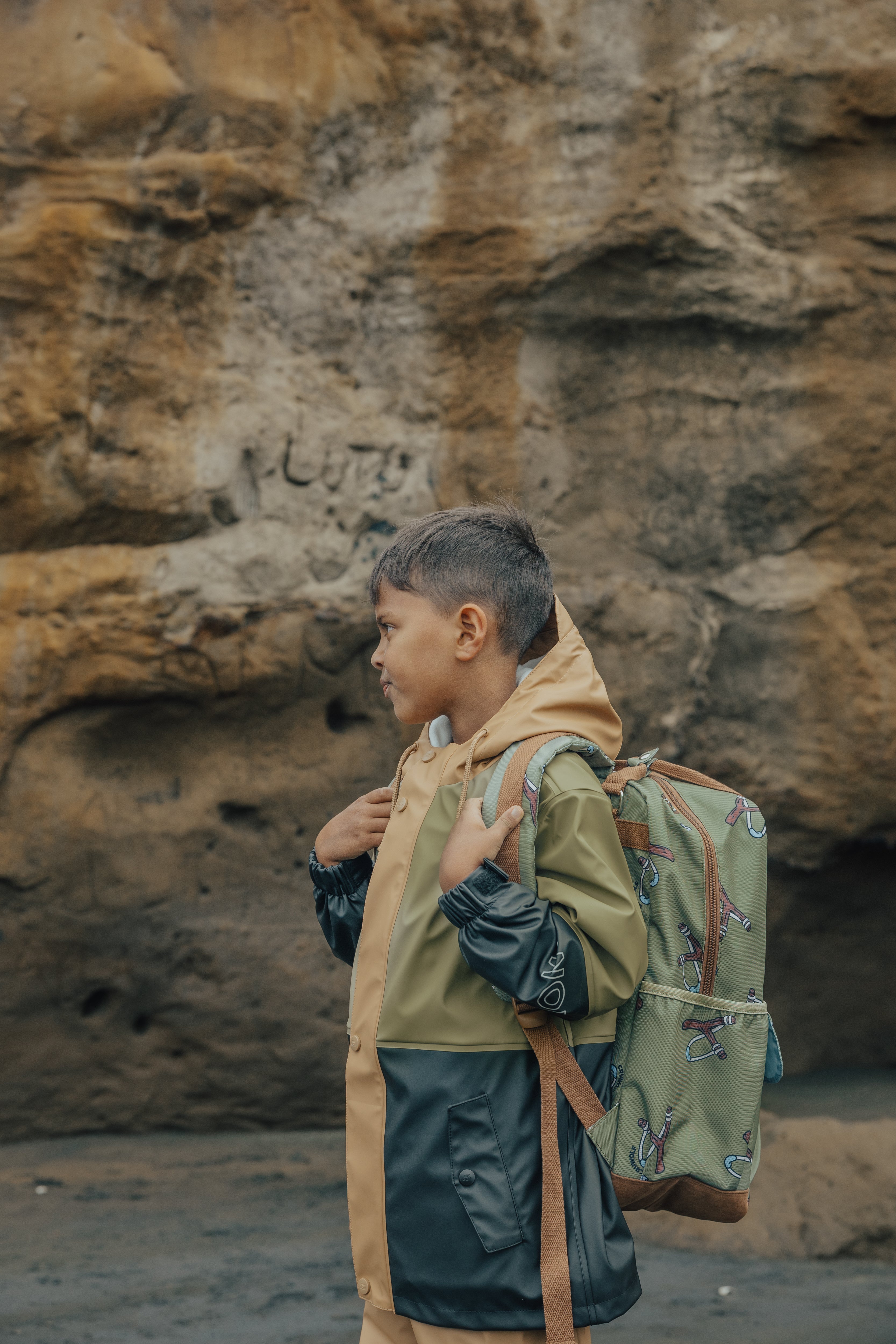 Crywolf Explorer Jacket -  Fern Colourblock