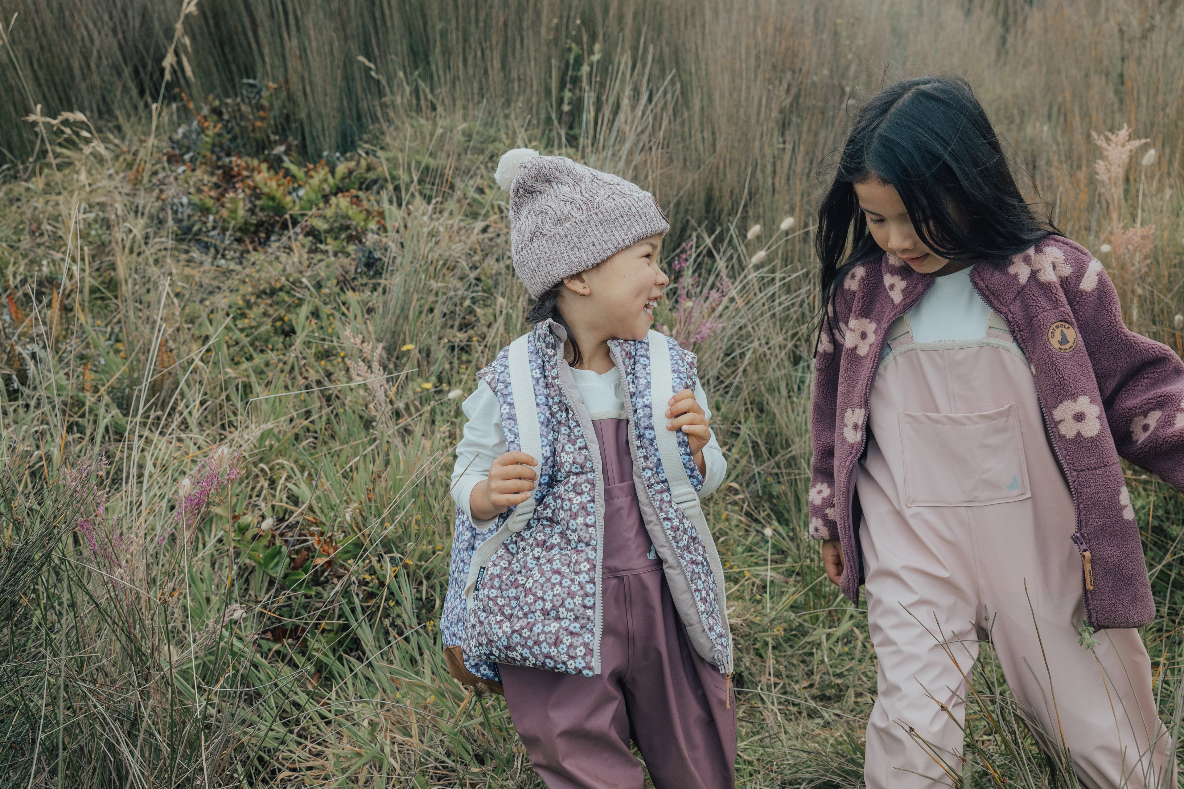 Reversible Vest - Flower Fields