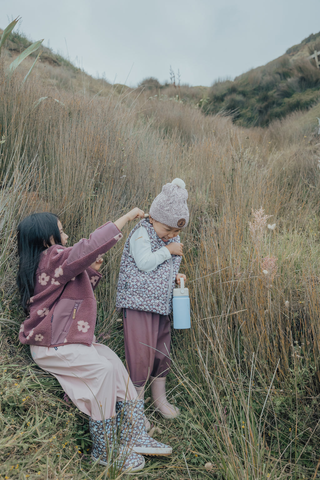 Reversible Vest - Flower Fields